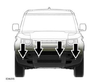 Land Rover Defender. Vehicle cleaning