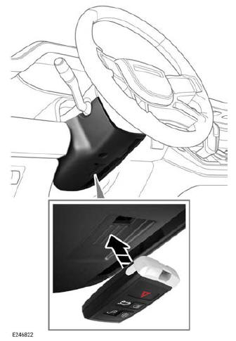 Land Rover Defender. Starting the engine