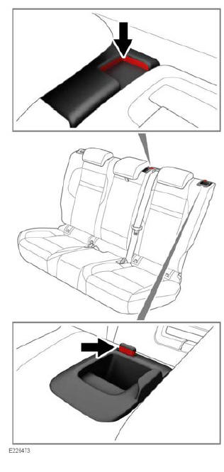 Land Rover Defender. Rear seats