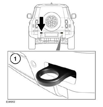 Land Rover Defender. Vehicle recovery