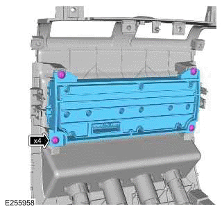 Land Rover Defender - Rear Integrated Control Panel - Climate Control