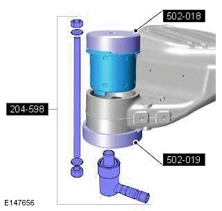 Land Rover Defender - Rear Subframe Bush - Frame and Mounting