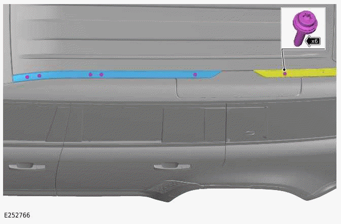 Land Rover Defender - Roof Panel Moulding - 110 - Exterior Trim and ...