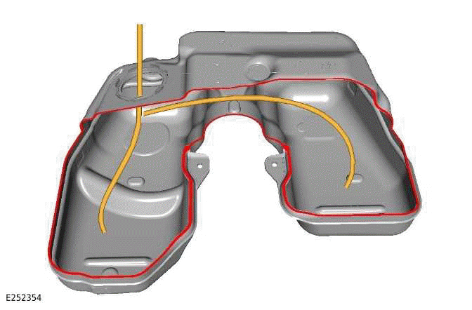Land Rover Defender - Fuel Level Sensor - Fuel Tank and Lines