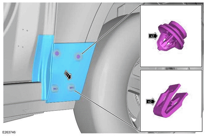 Land Rover Defender - Rocker Panel Moulding - 90 - Exterior Trim and ...