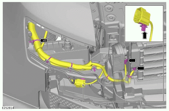 Land Rover Defender - Main Wiring Harness - 90 - Removal - Wiring Harnesses