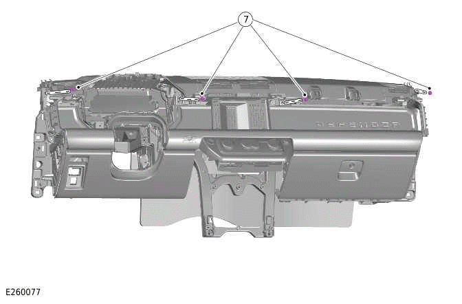 Land Rover Defender - Instrument Panel and Console - Body and Paint