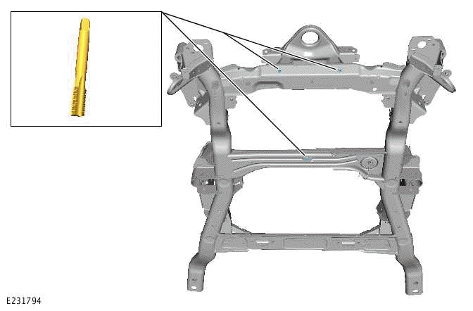 Land Rover Defender - Steel Subframe Thread Repair Insert - Frame and ...
