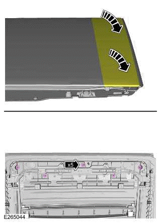 Land Rover Defender - Canvas Roof Frame - Roof Opening Panel