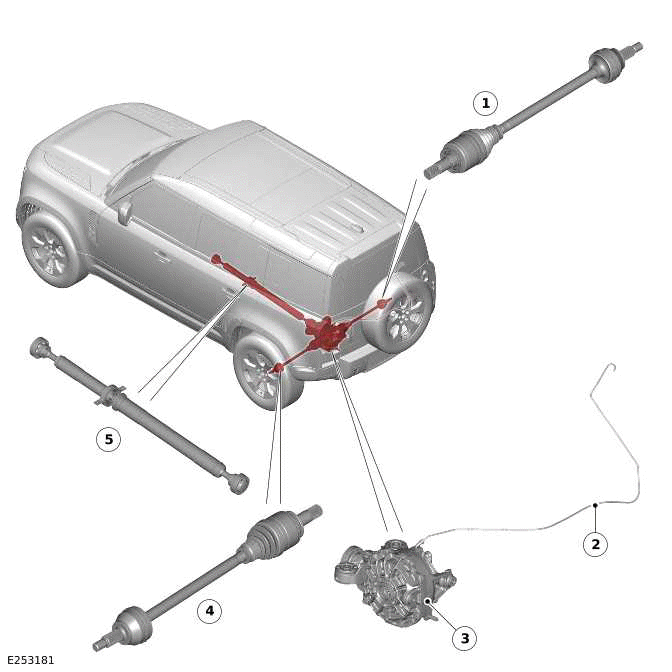 Rear Drive Axle/Differential