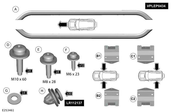 Fixed Side Steps and Side Tubes