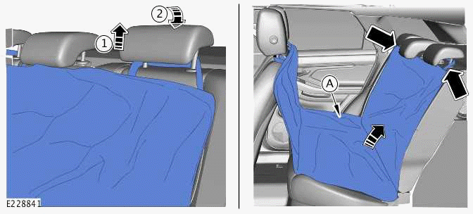 Protective Seat Cover - Second Row - 110