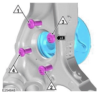 Front Wheel Bearing - Vehicles With: 350mm Brake Disc/365mm Brake Disc