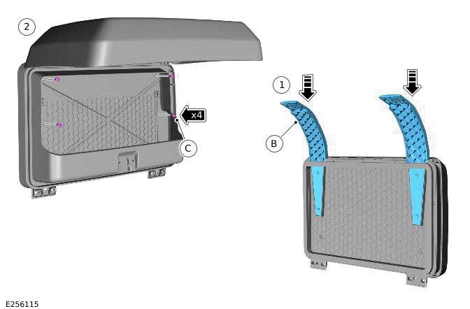 Exterior Side-Mounted Gear Carrier