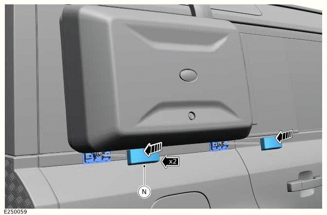 Exterior Side-Mounted Gear Carrier